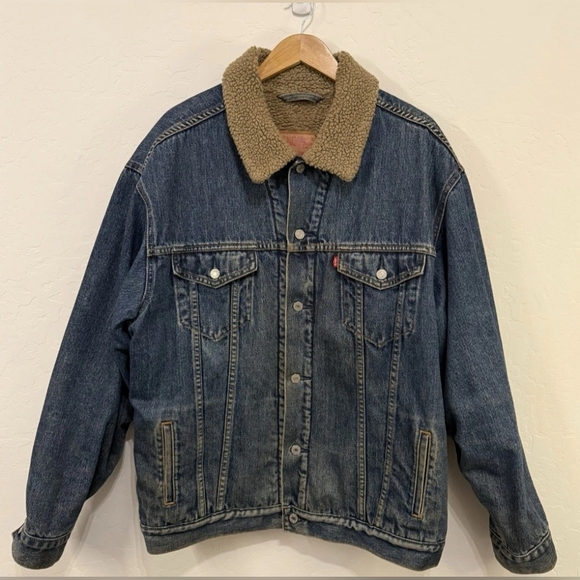 Vintage Levis Denim Trucker Jacket! Size XXL Amazing Condition! - Picture 1 of 6